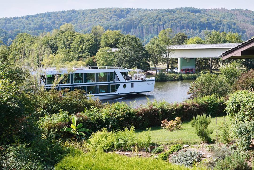 Ferienwohnung Saarblick Besseringen Mettlach Bagian luar foto